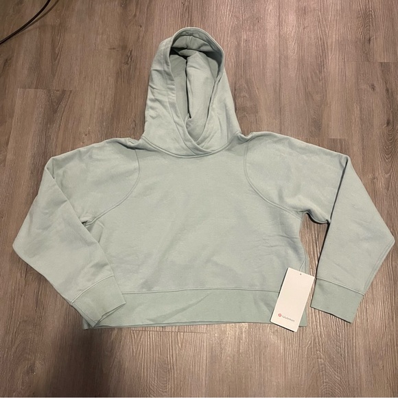 lululemon athletica Tops - lululemon loungeful cropped hoodie